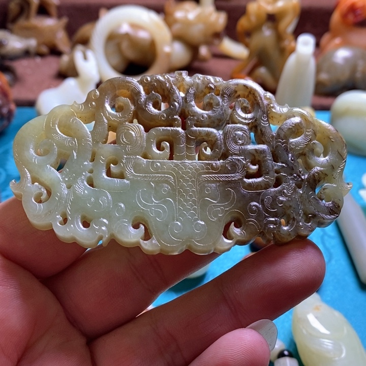 和田玉挂件未镶嵌