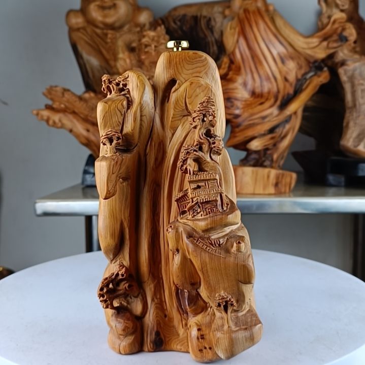 柏木（崖柏）崖柏山水倒流香