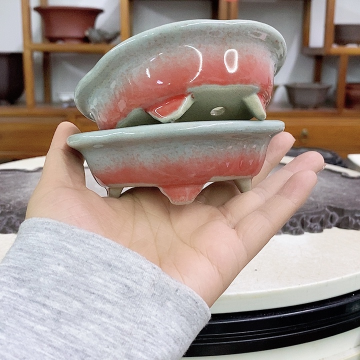 紫砂花盆瑕疵3.5-10.5-8。。。