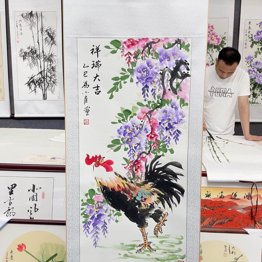 国画手绘作品手绘作品