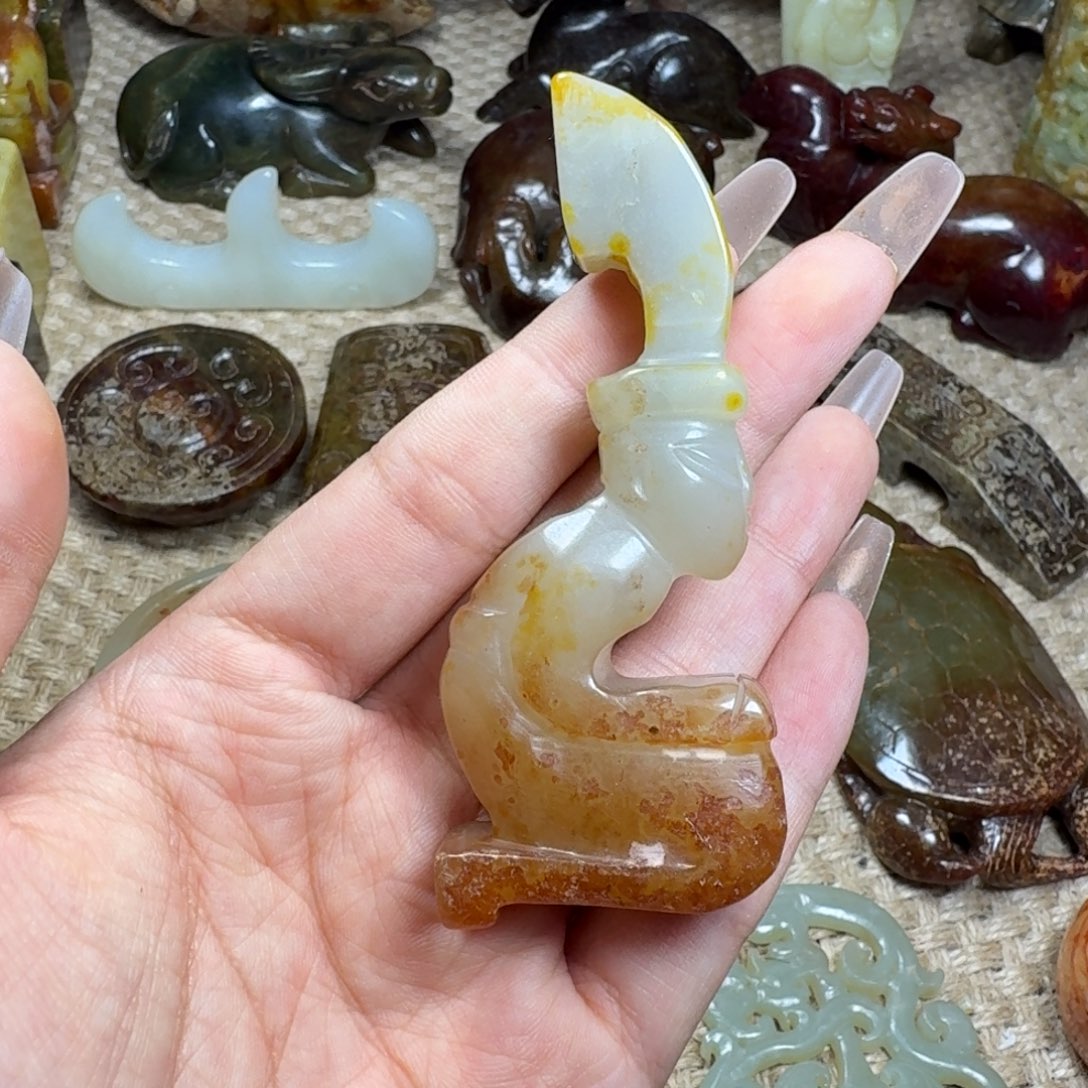 白玉菩提吊坠挂件