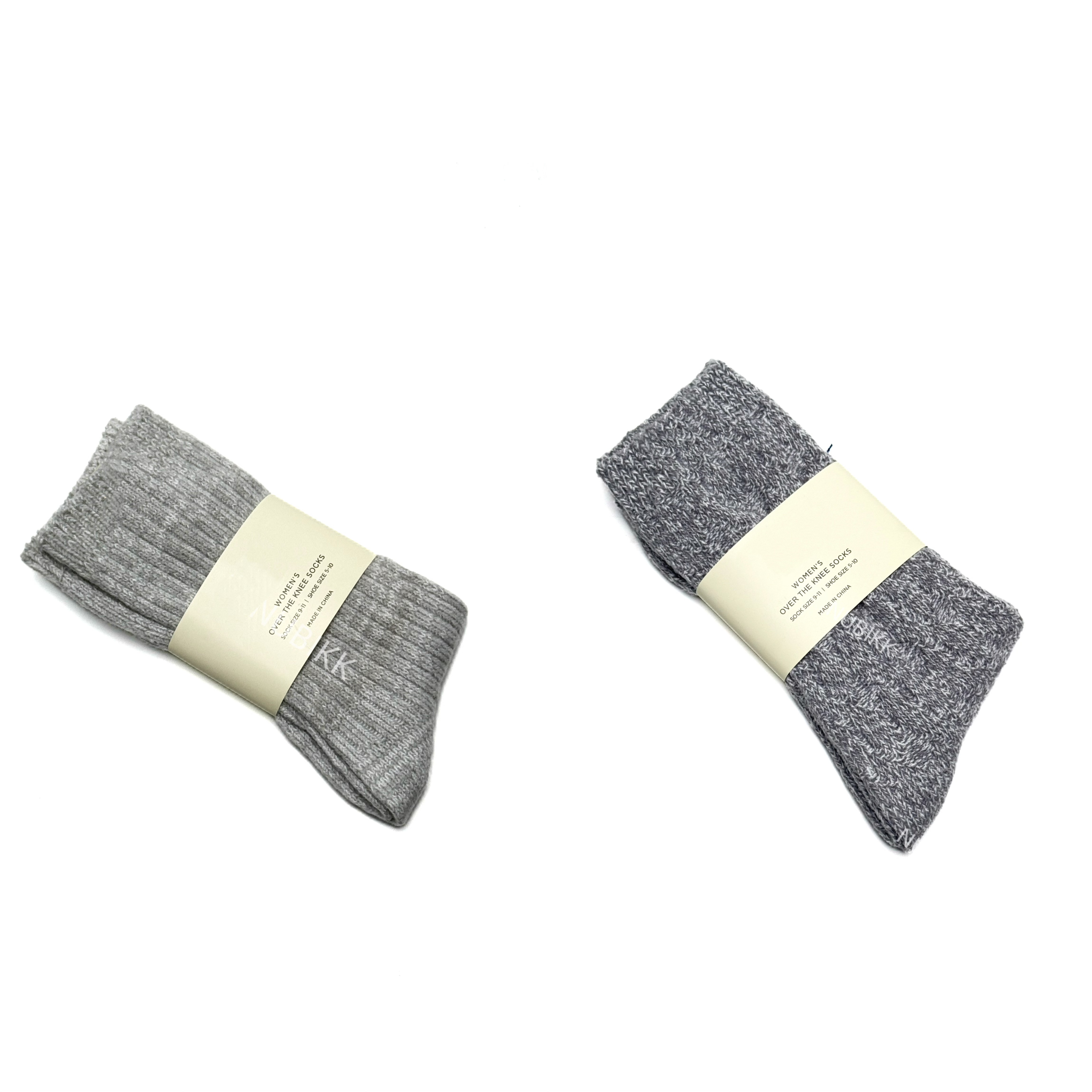 NUBIKK 纯色保暖透气防臭中筒袜