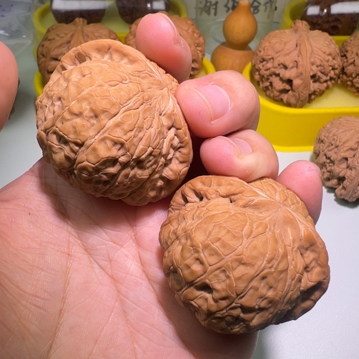 奈***身把件文玩核桃南瓜墩