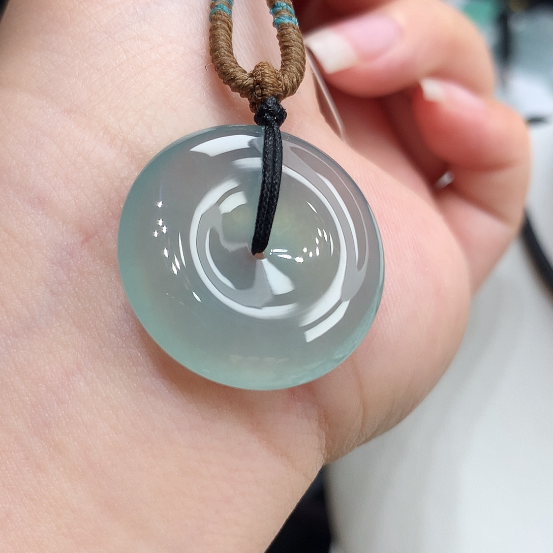 翡翠未镶嵌胸饰翡翠56，25/5.4