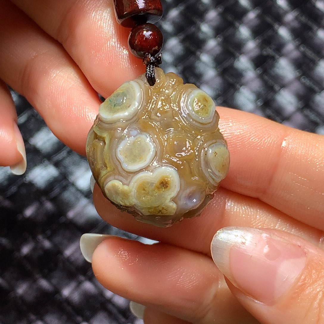 未镶嵌玛瑙/玉髓珠宝半成品