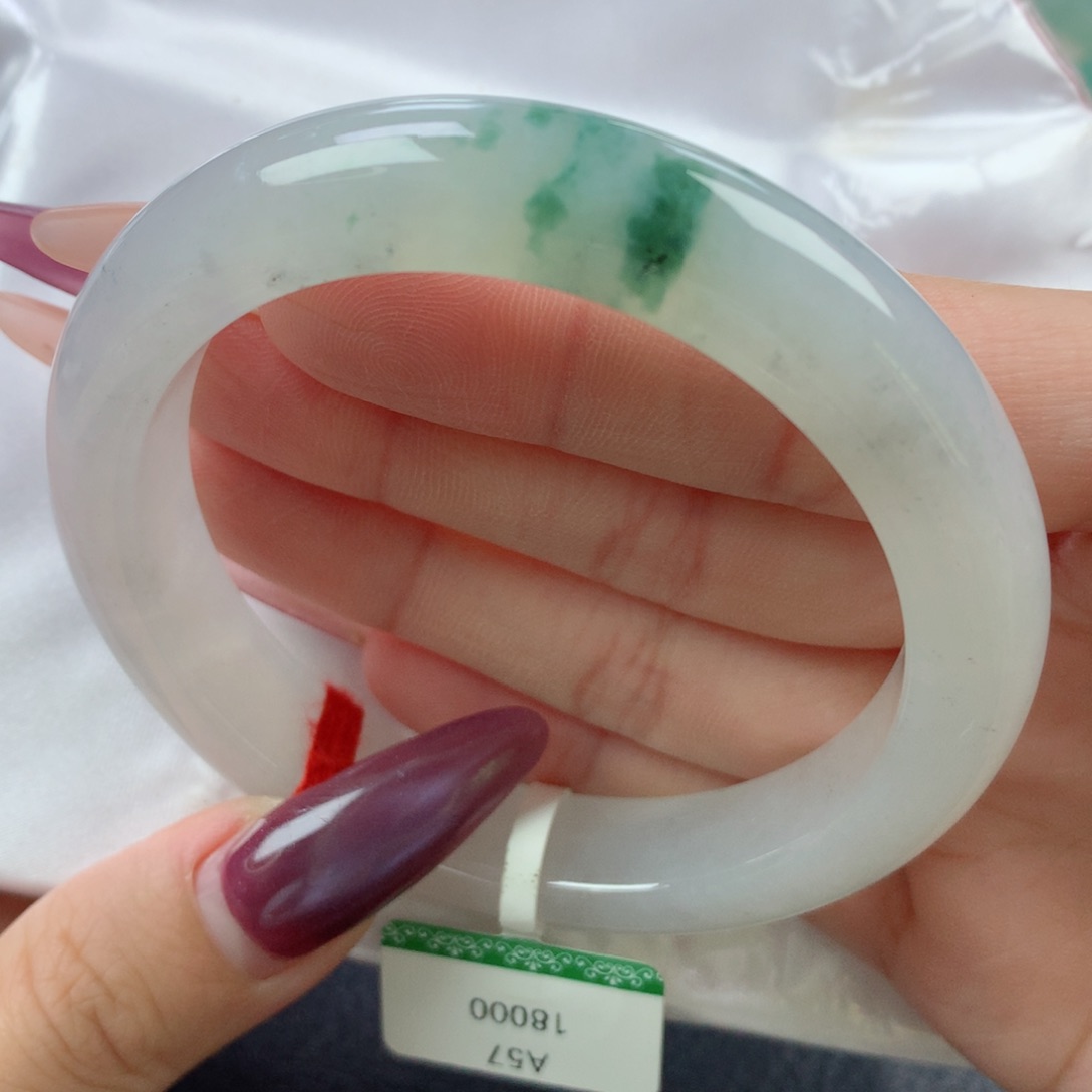 未镶嵌手镯翡翠缅甸天然翡翠A货57