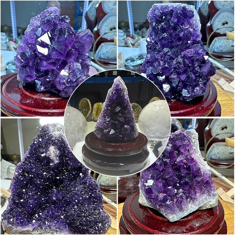 水晶原石矿标直播间一物一拍