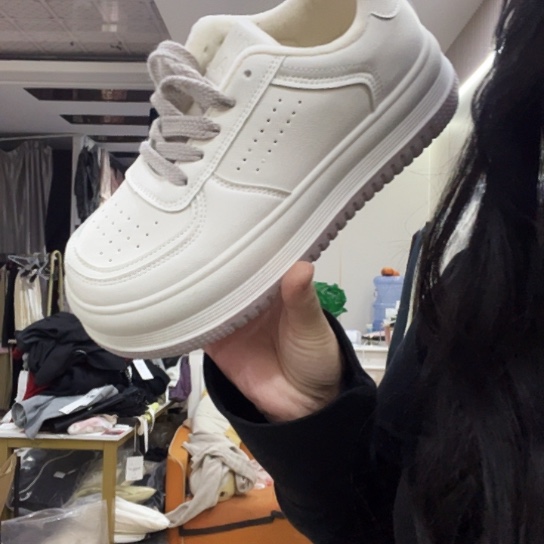 37码加绒小白鞋福利清版