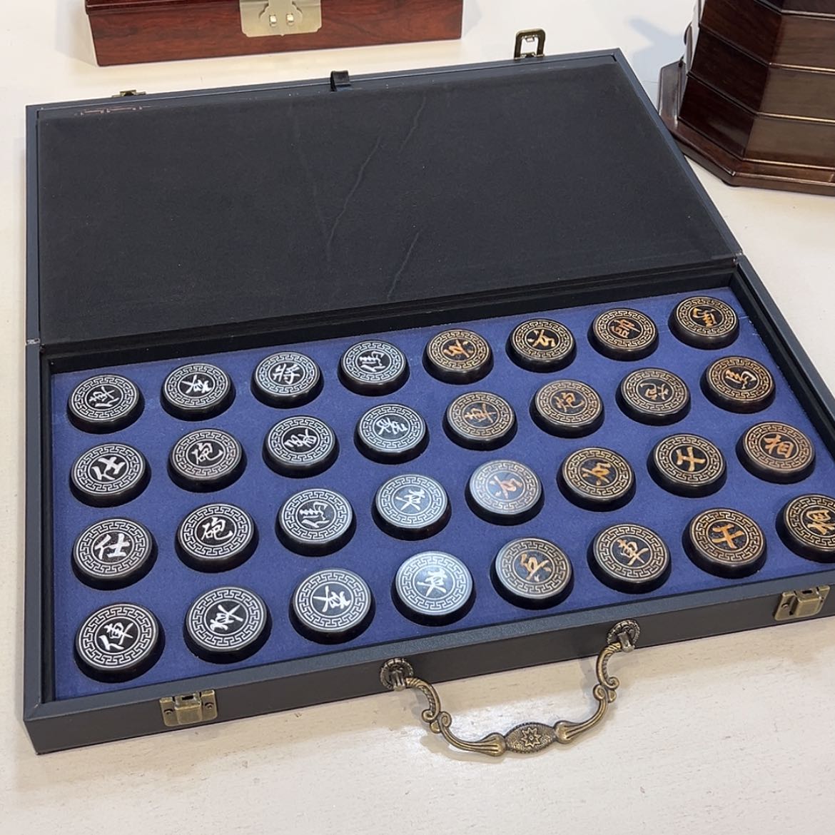 【闪购商品】乌木类成套家具紫光檀象棋