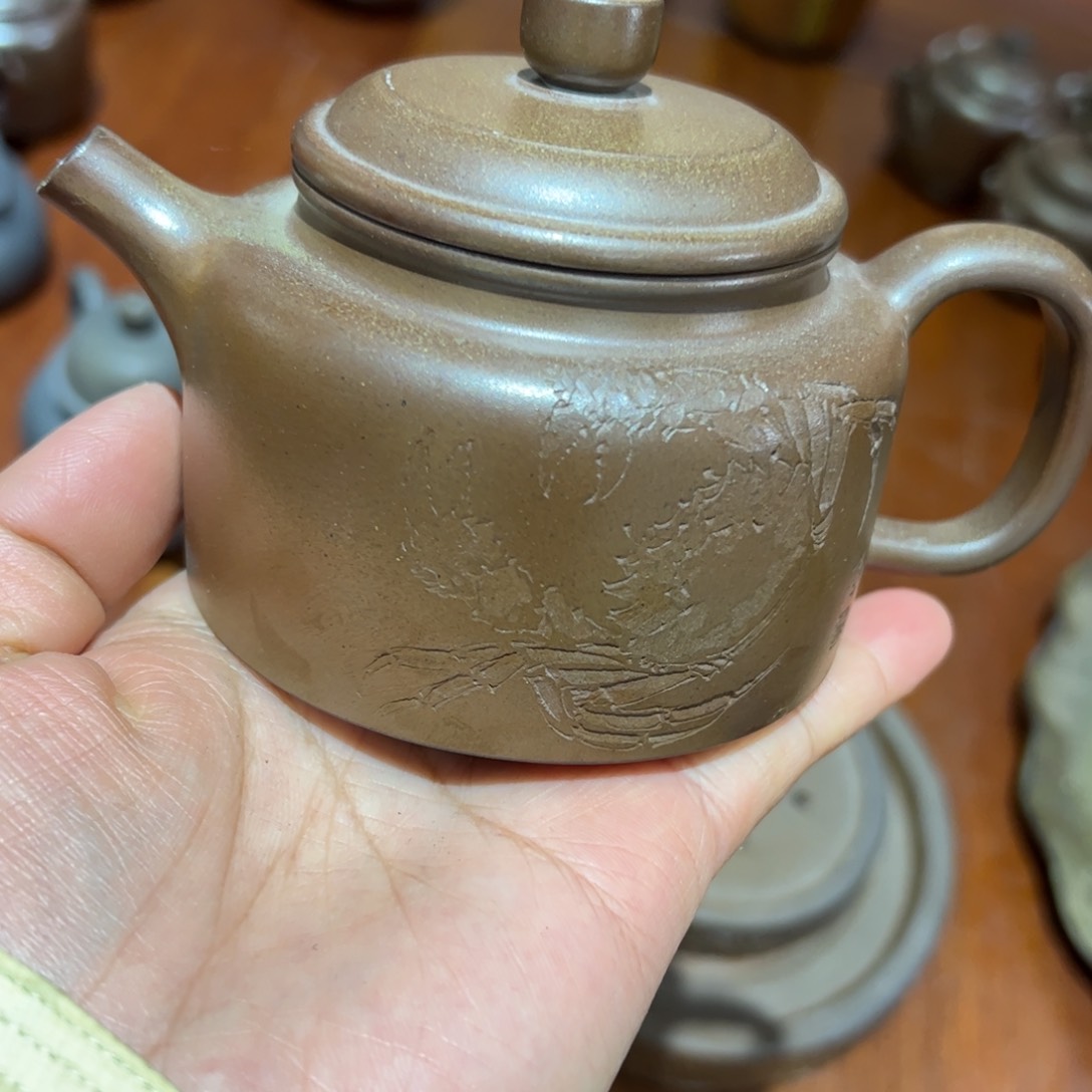 贵台龙窑柴烧茶壶A145