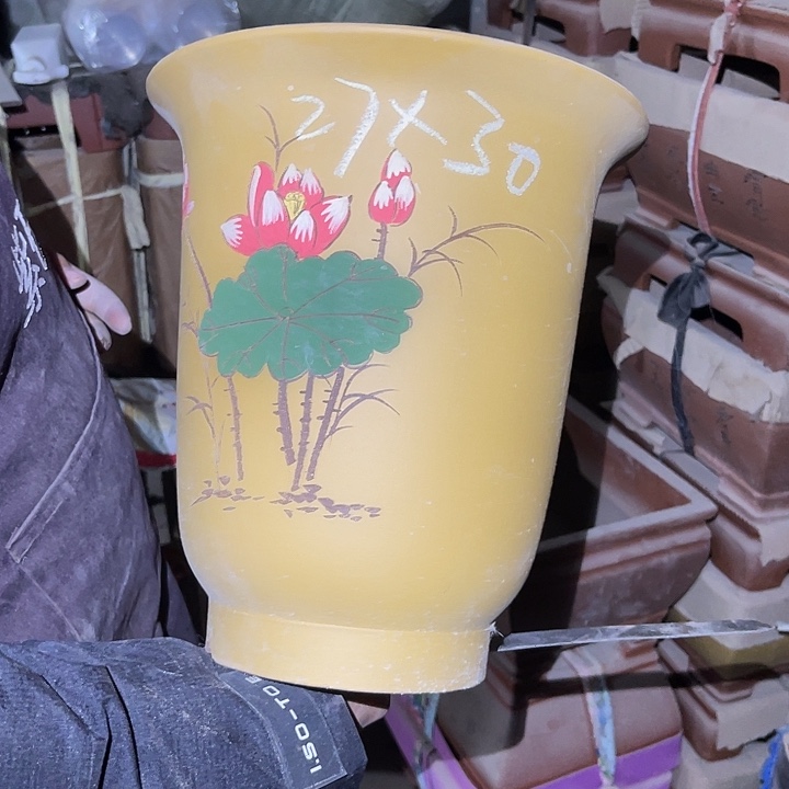 紫砂花盆紫砂等传统