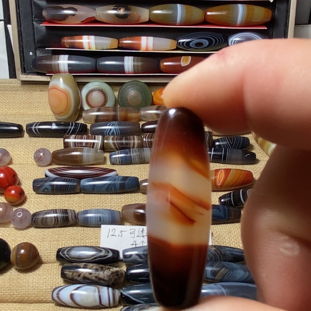 玛瑙/玉髓合金颈饰