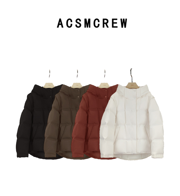 【大可专属】极简静奢风无缝贴条工艺长期主义单品女款羽绒服415