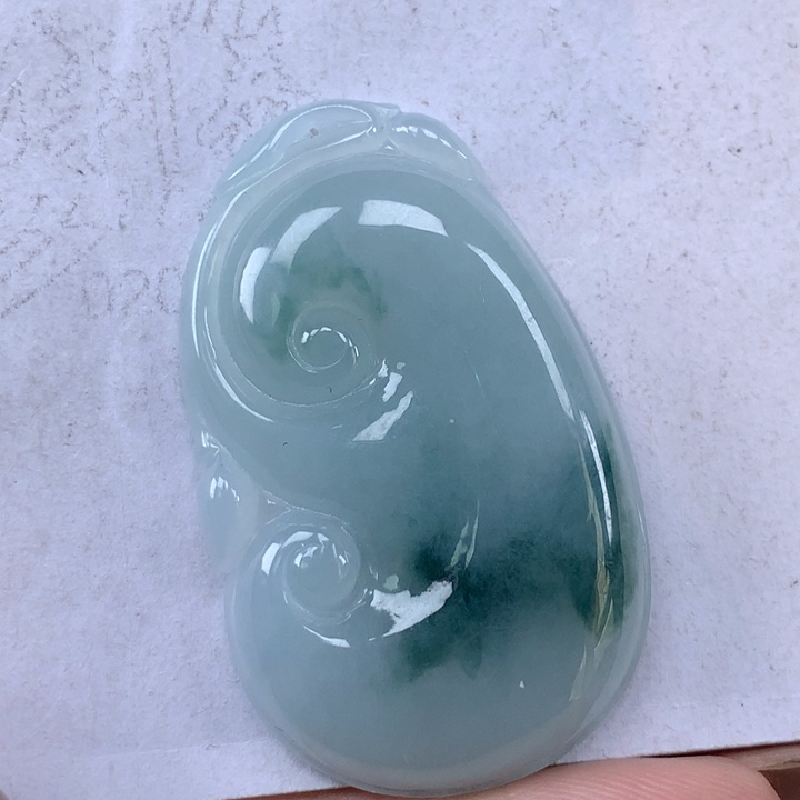 颈饰未镶嵌翡翠如意