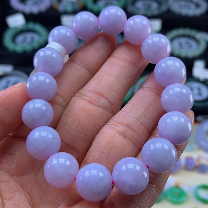 翡翠手链未镶嵌翡翠 12.3 