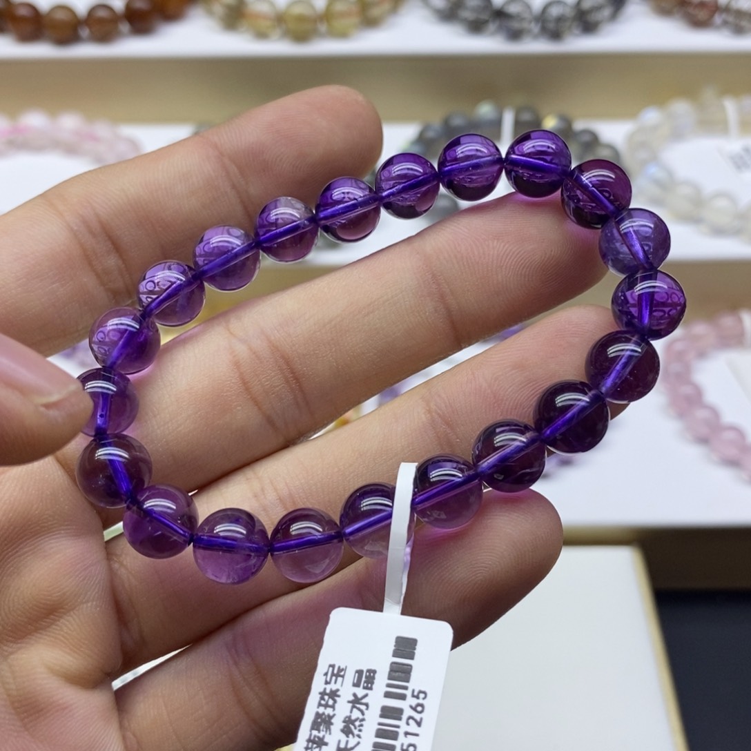 水晶手链未镶嵌纯天然