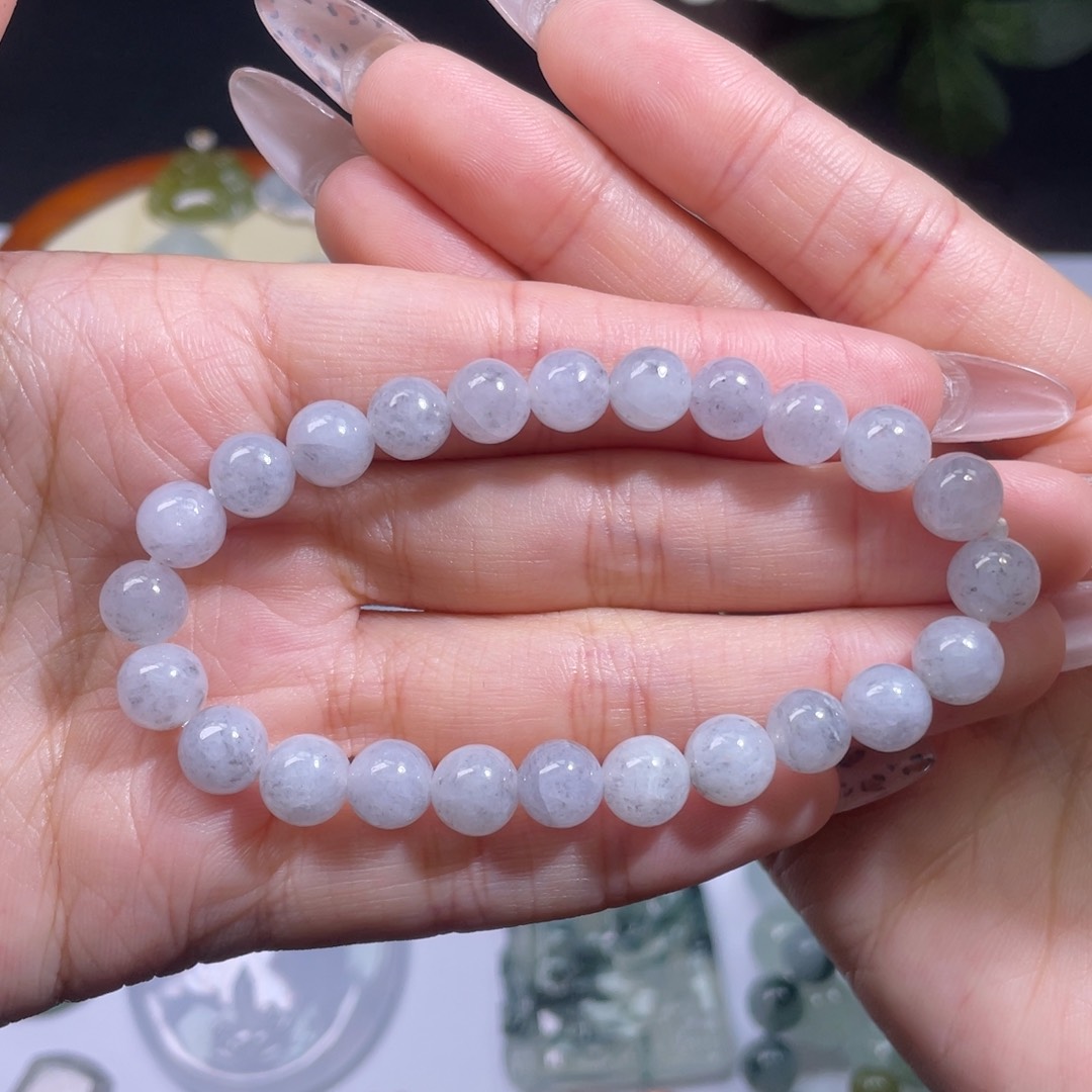 翡翠手串未镶嵌手串