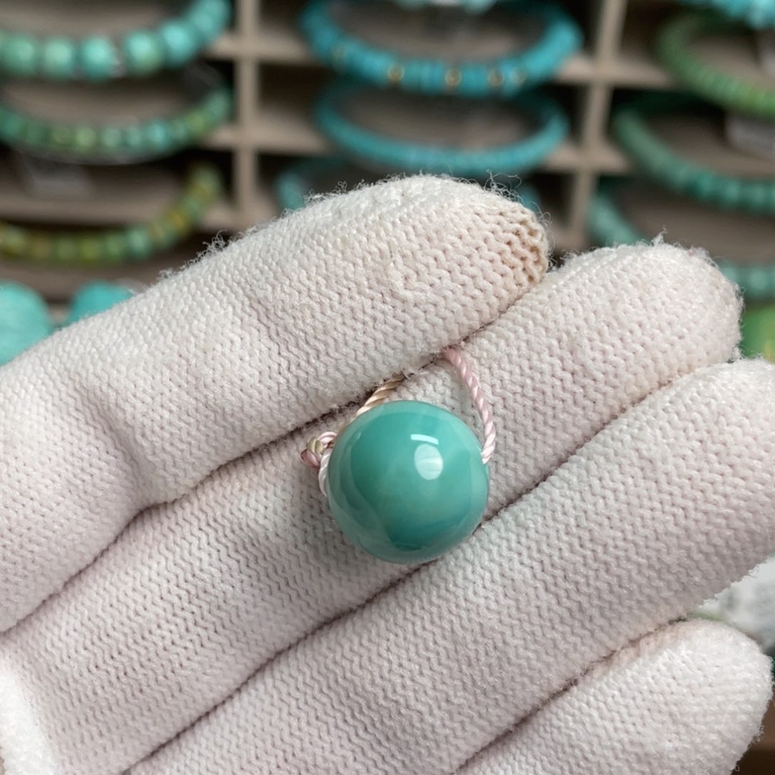 绿松石未镶嵌望舒精品水波纹4