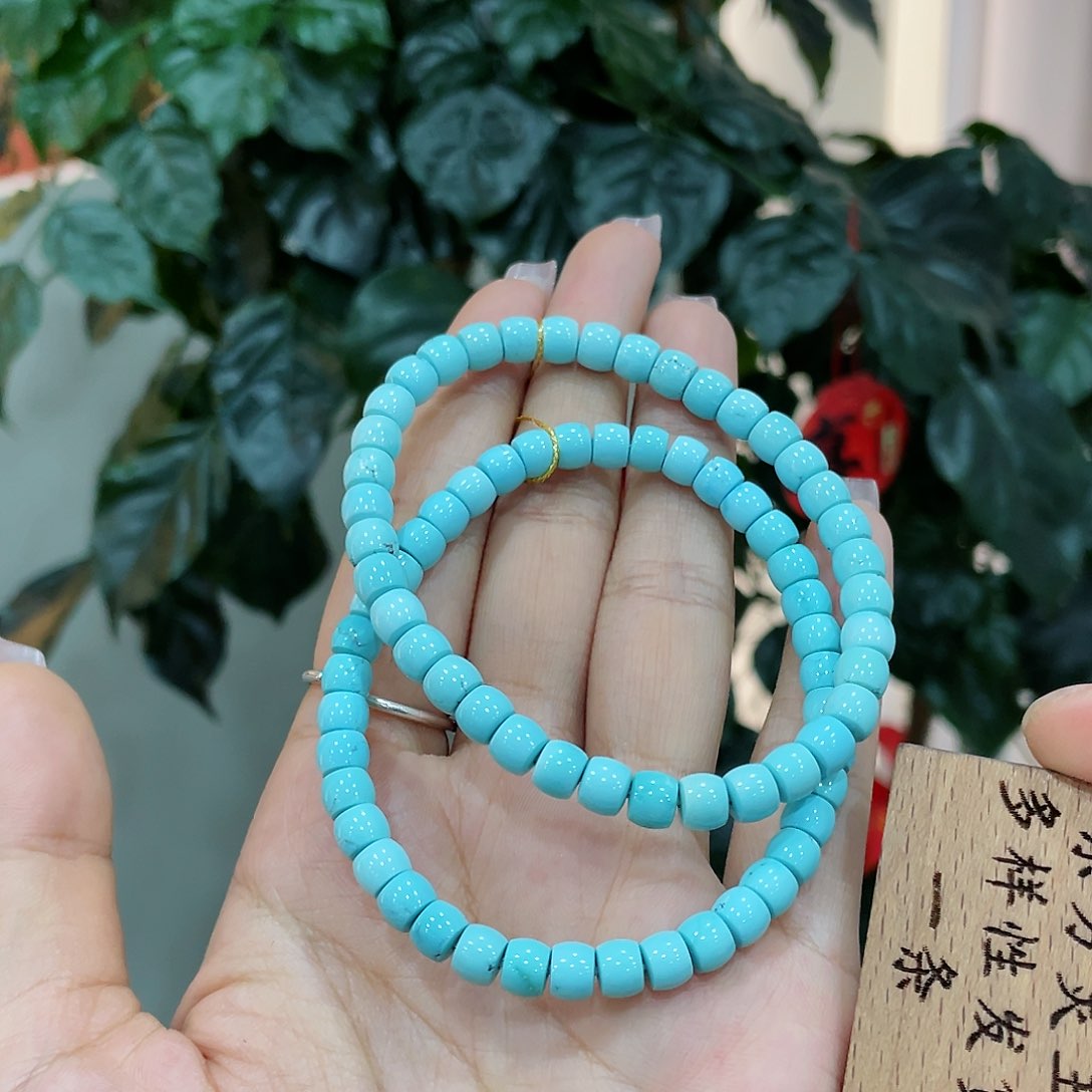 绿松石手串未镶嵌