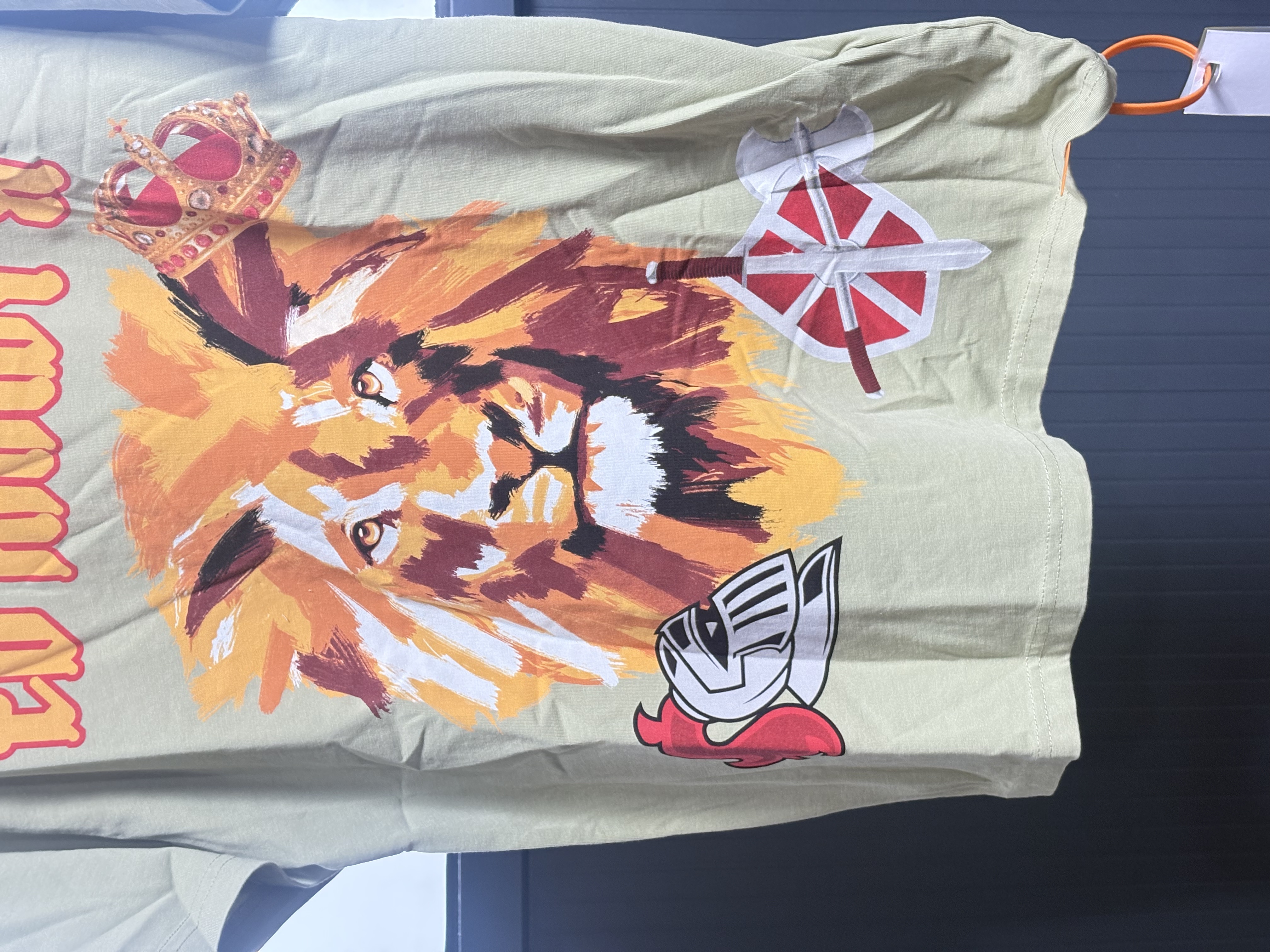 经典时尚潮流百搭重工彩拔虎头重磅棉短袖情侣休闲 