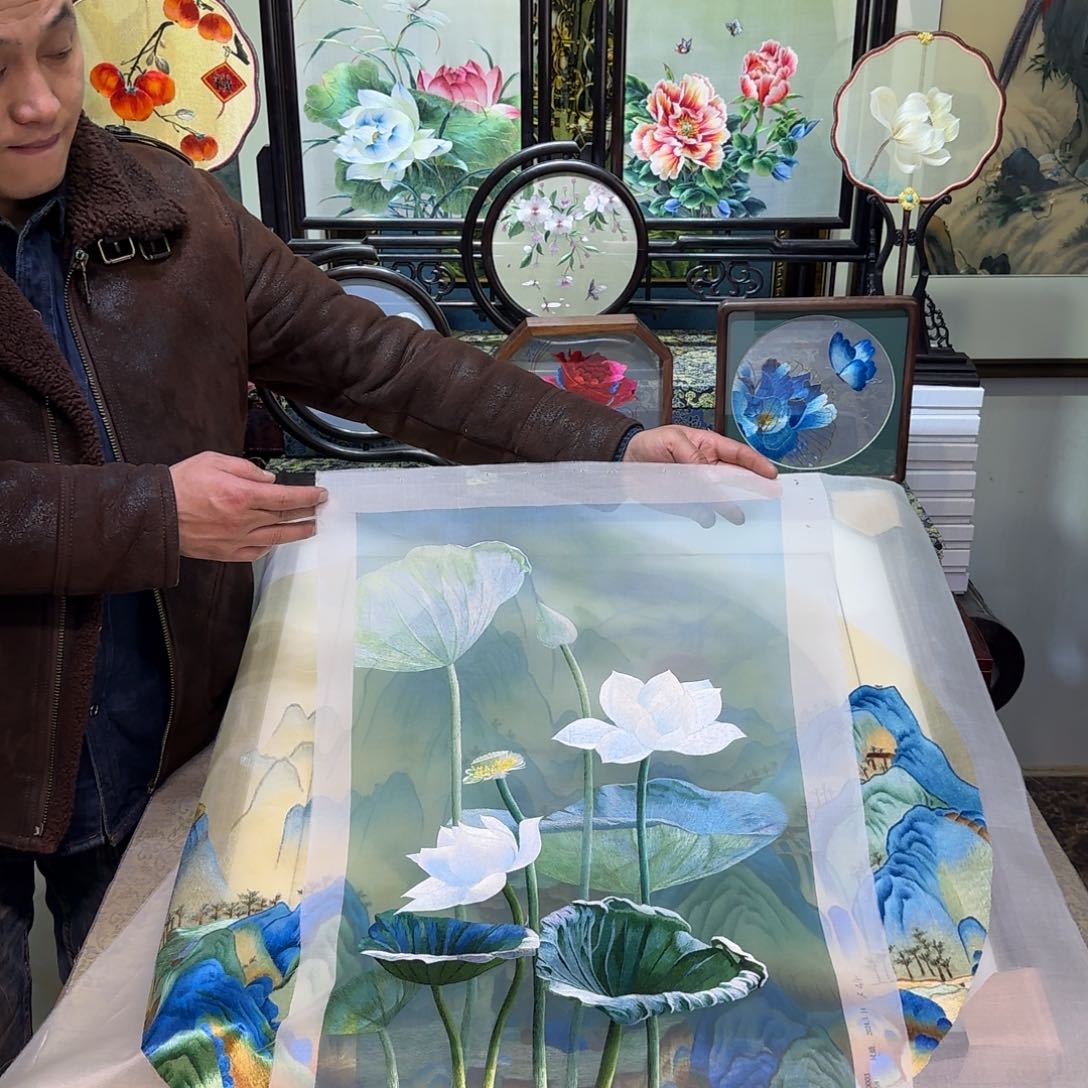 刺绣刺绣工艺精湛