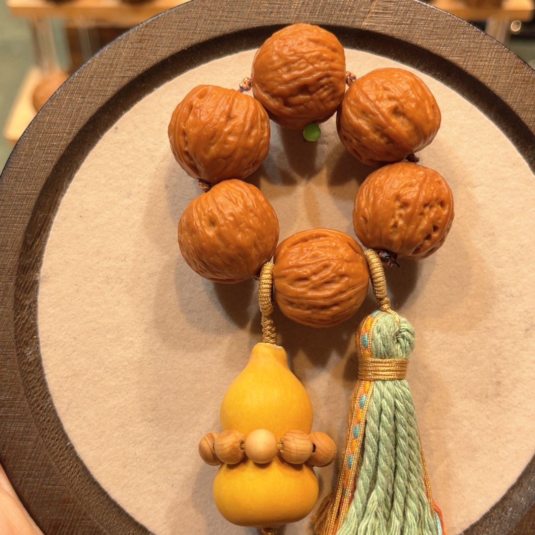 文玩核桃把件葫芦设计款