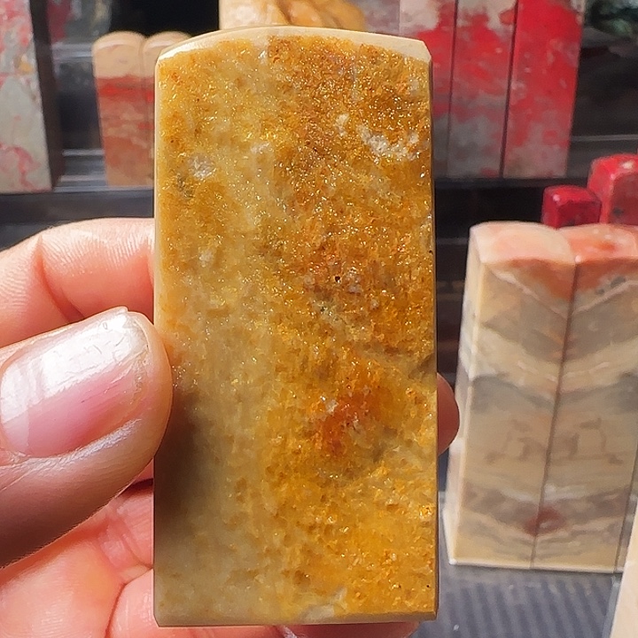 来***！印石昌化石昌化白玉石印章