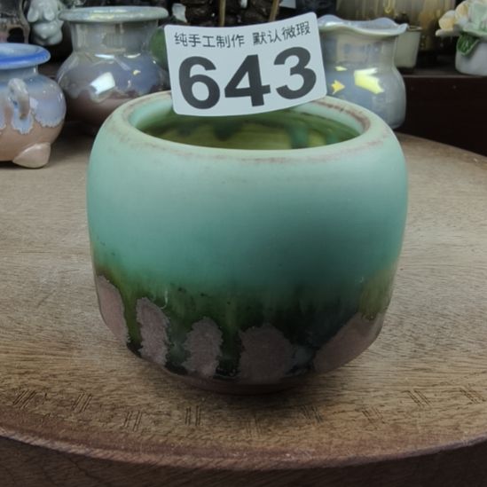 景德镇手工高温陶瓷：内口6高7.5