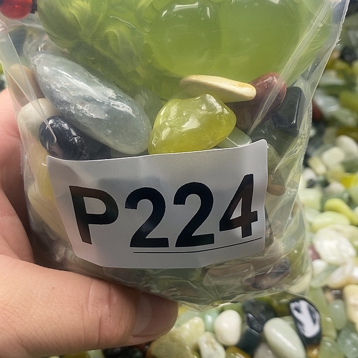 岫玉未镶嵌鱼缸石