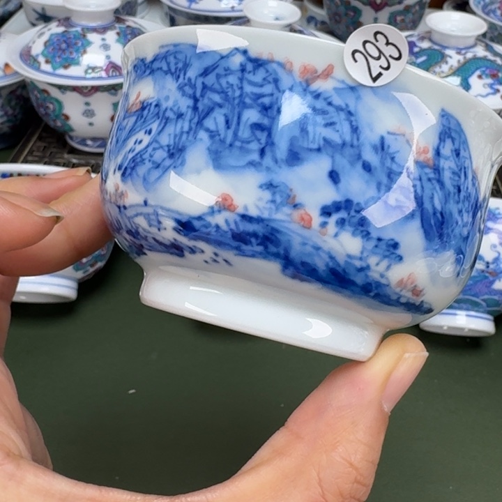 沙沙手工手绘茶具293