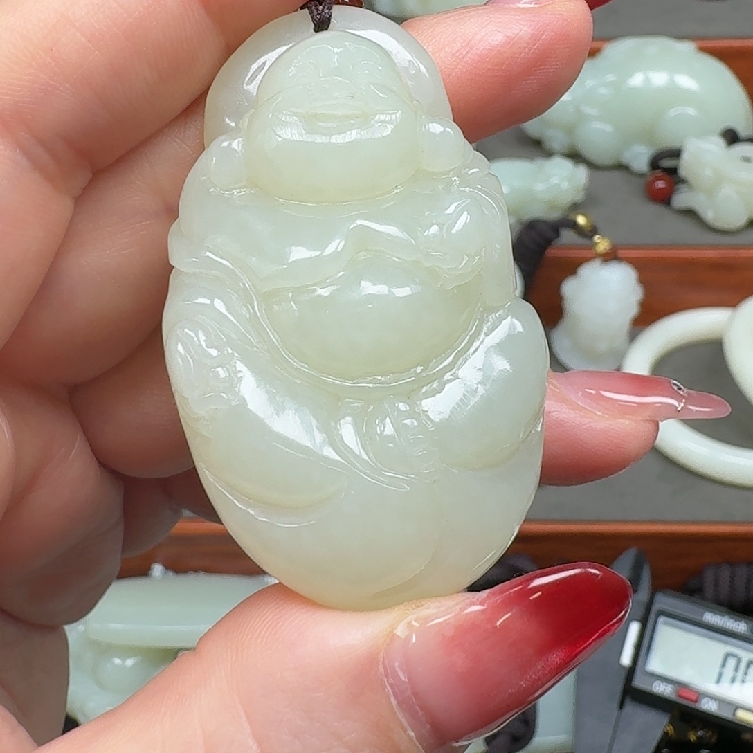 九***阳和田玉未镶嵌挂件