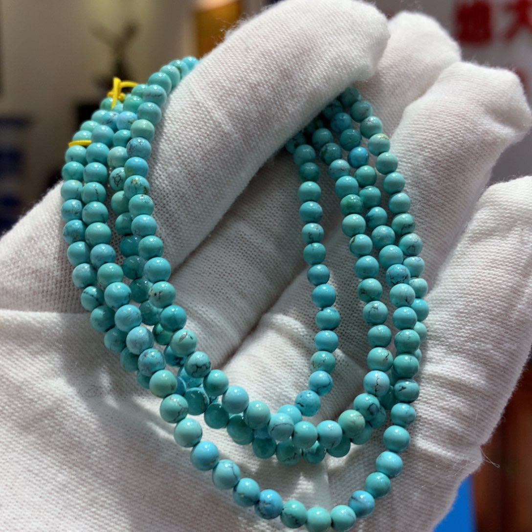 绿松石长链未镶嵌