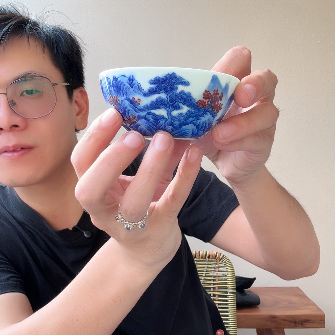 茶盏大哥套餐加白瓷盖碗加公道杯加三个b款杯子