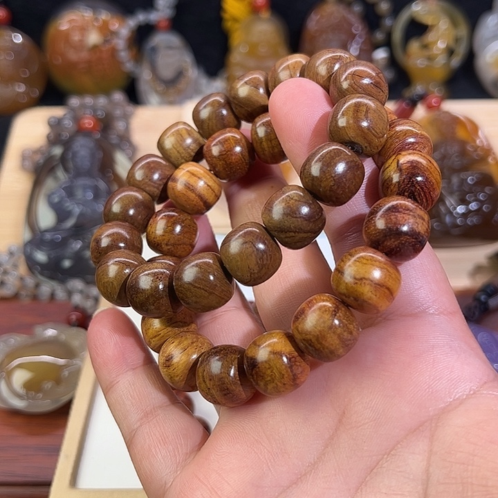 手串/手链黄花梨/降香黄檀海黄13×14