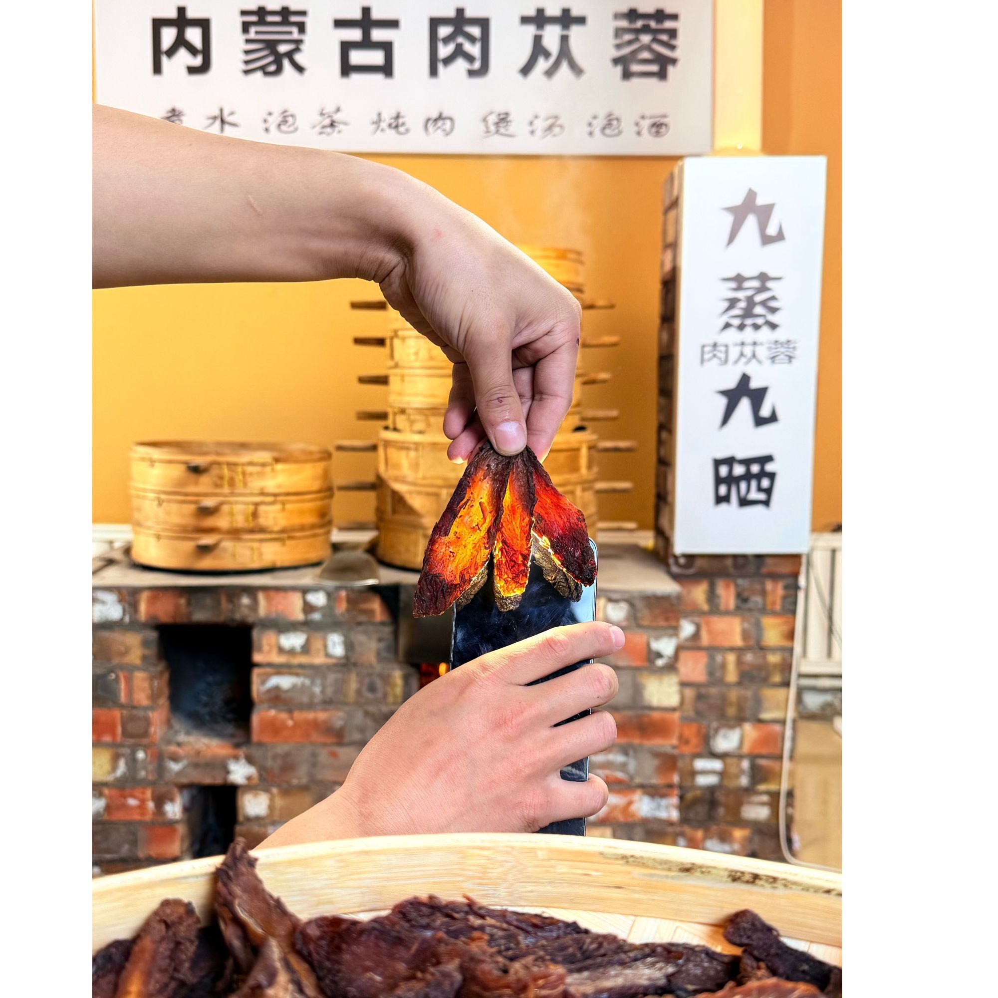 精选内蒙古阿拉善肉苁蓉九蒸九晒（马蹄形片）