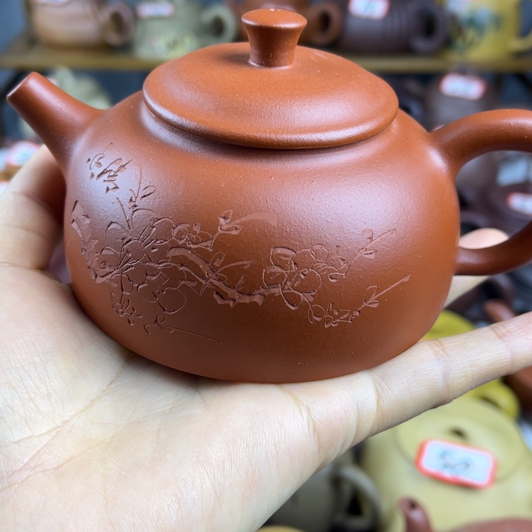 紫砂茶壶宜兴紫砂壶微瑕嘴嗑鼓包