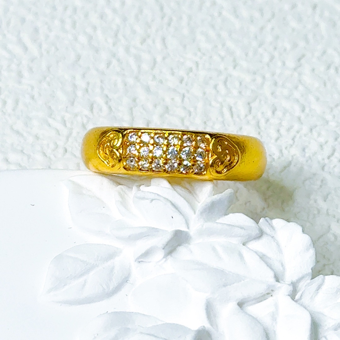 高定祥云点钻戒指-456