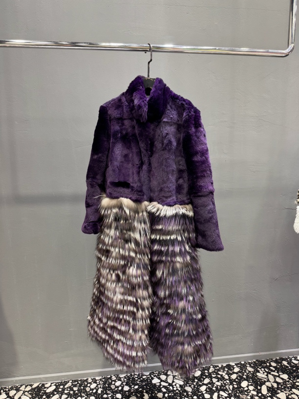 【美丽定制】【紫色设计师款外套】