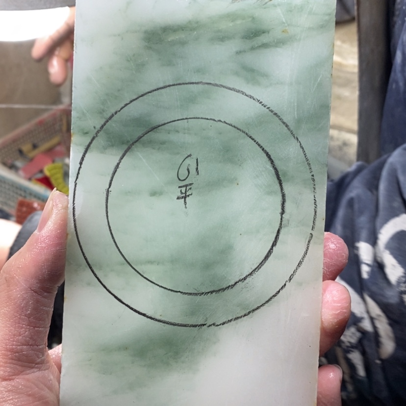 【闪购商品】石英质玉（天山翠）手镯未镶嵌琴定制手镯