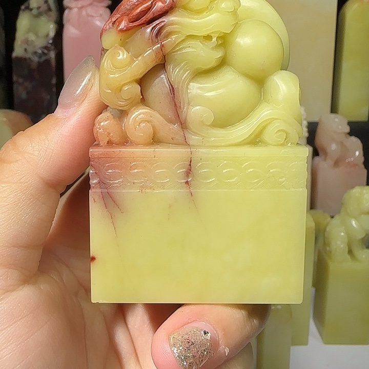 青田石西*诺青田石青田