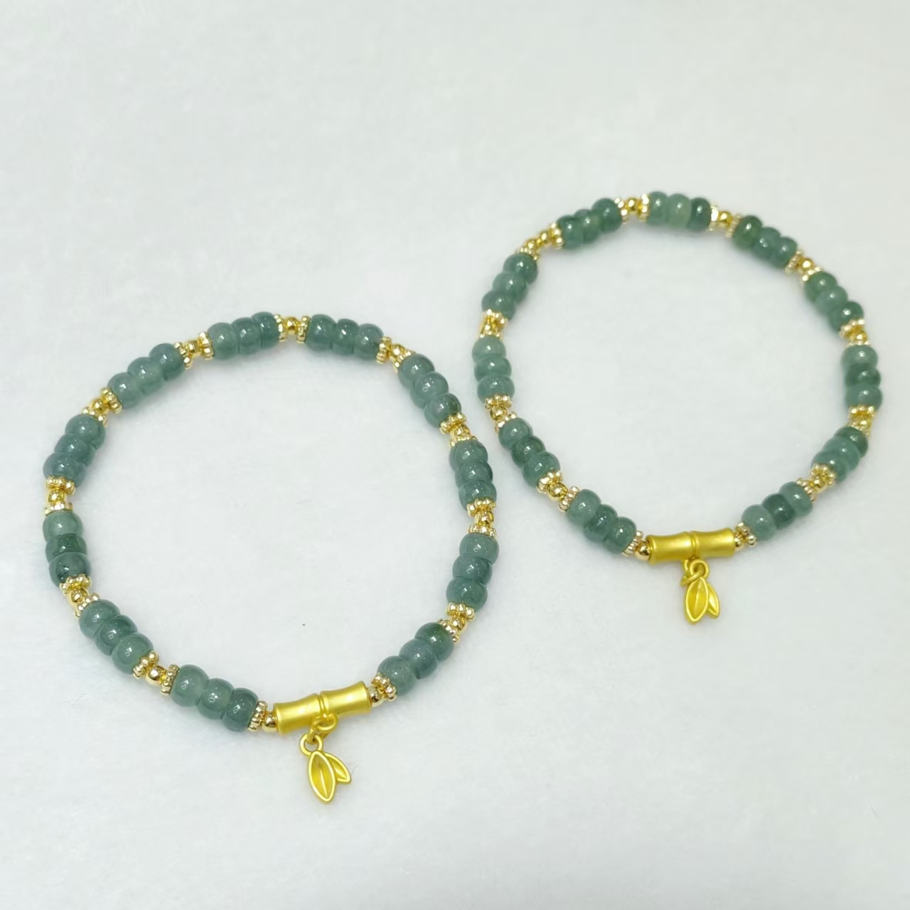 【老三珠宝】翡翠DIY单圈手串【多样性发其一】