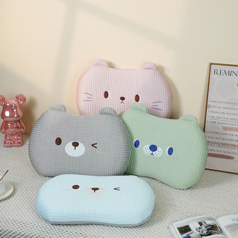 软糯猫肚皮枕 本产品具有透气吸湿、防螨等特性 可拆