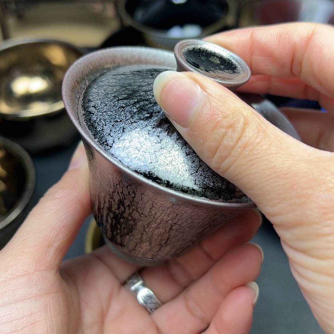 【闪购商品】茶盏建窑建盏主人杯