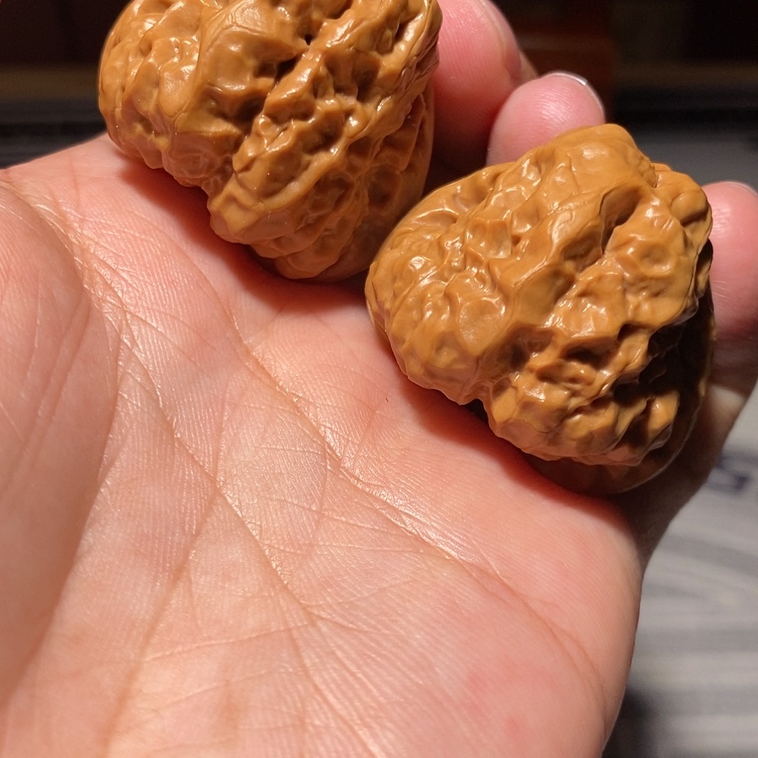 文玩核桃把件004延庆三角蛙