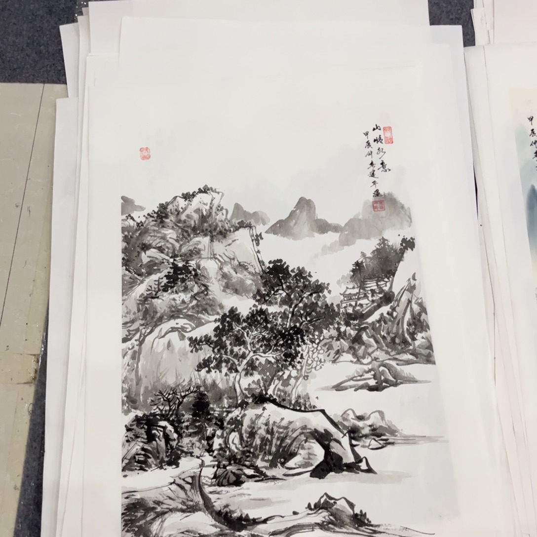国画ZH精品国画单幅任发