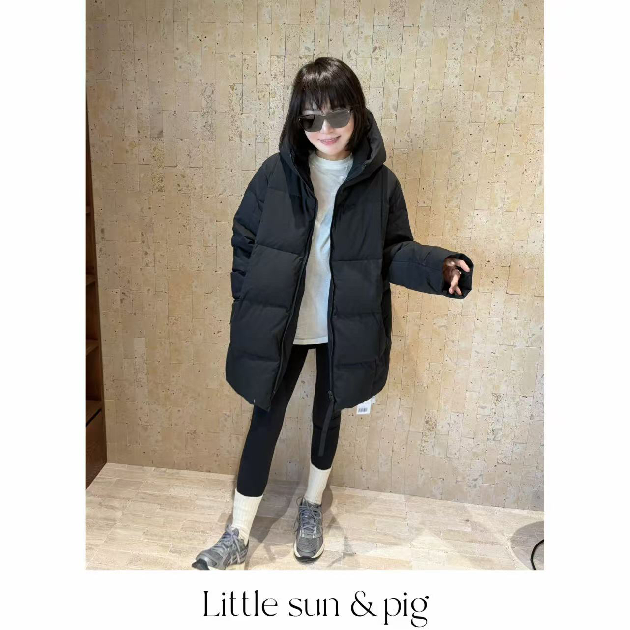 极简懒人风羽绒服 no退no换