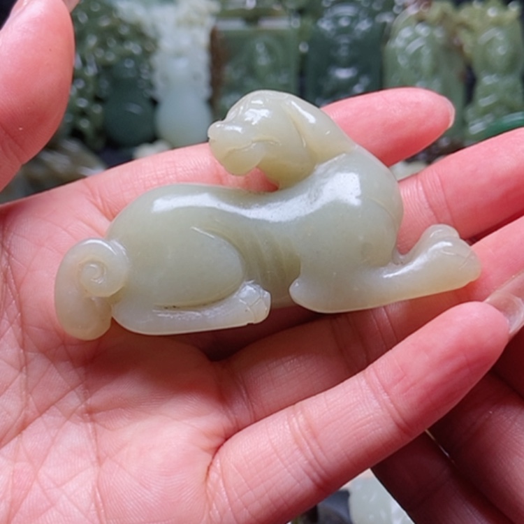 【闪购商品】和田玉颈饰未镶嵌张*进