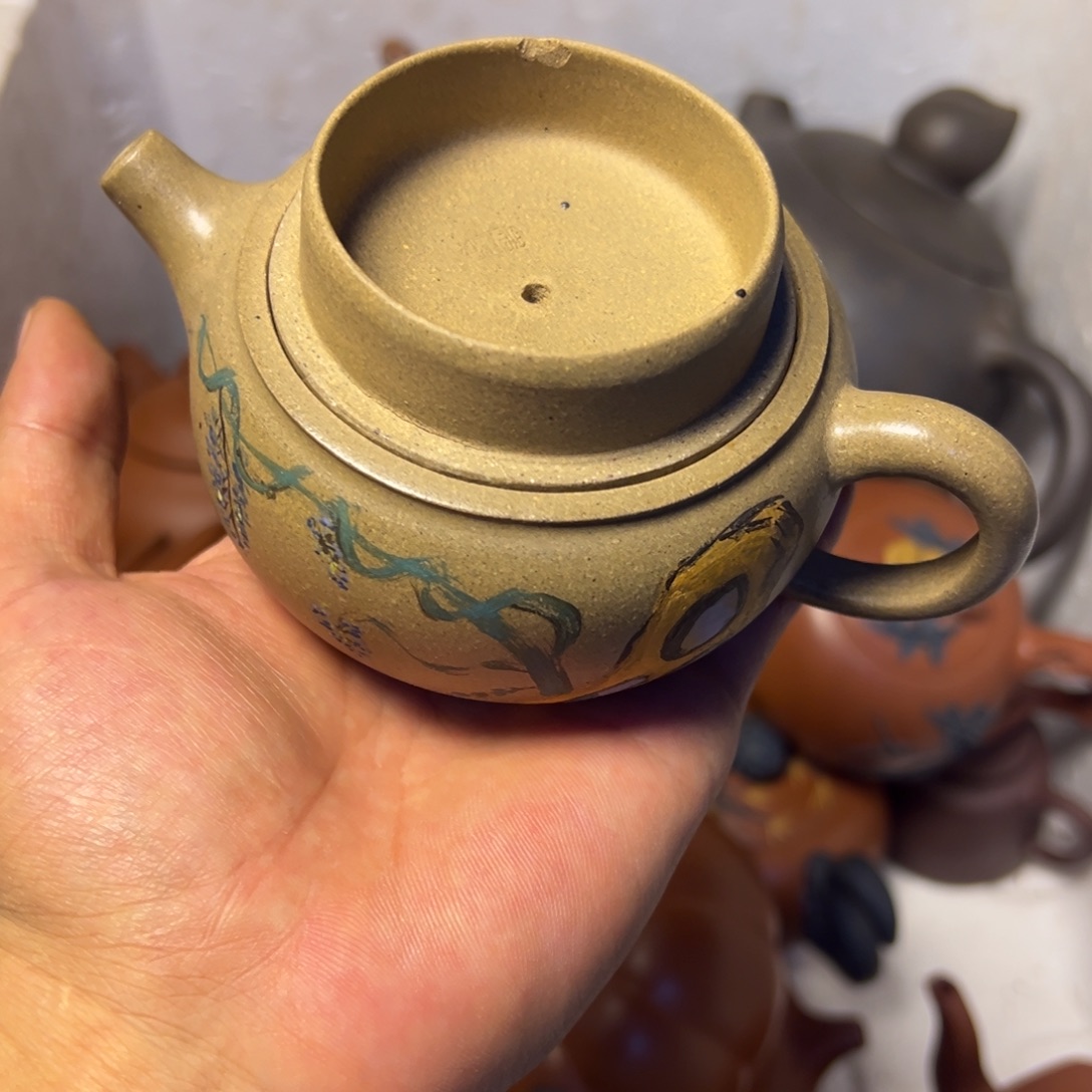 紫砂茶壶宜兴原矿紫砂壶220毫升容量微瑕