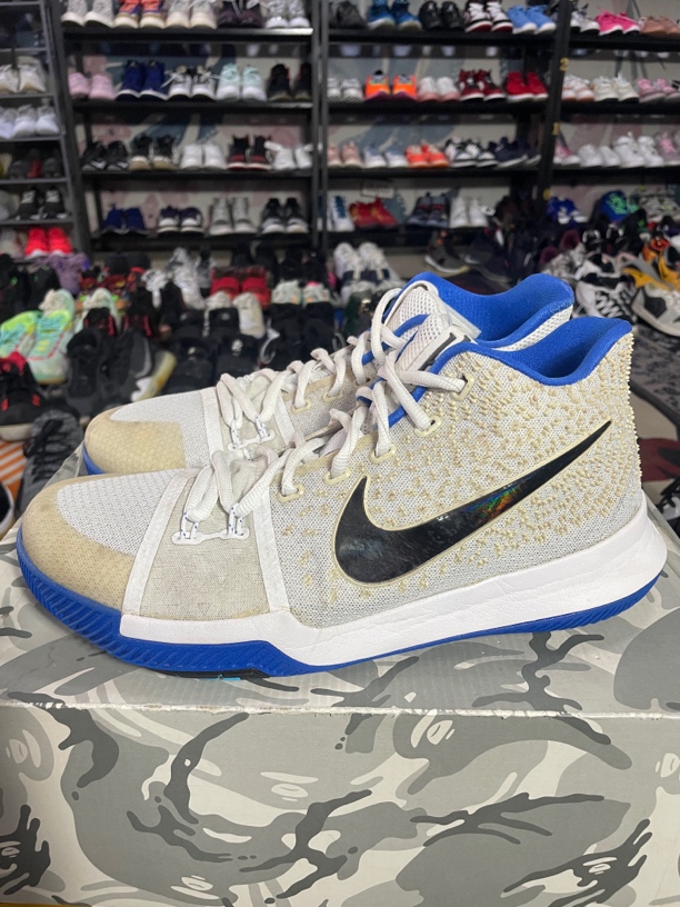 90新 NIKE/耐克 没鞋垫 44.5码285/Nike Kyrie 3 欧文 篮球鞋 