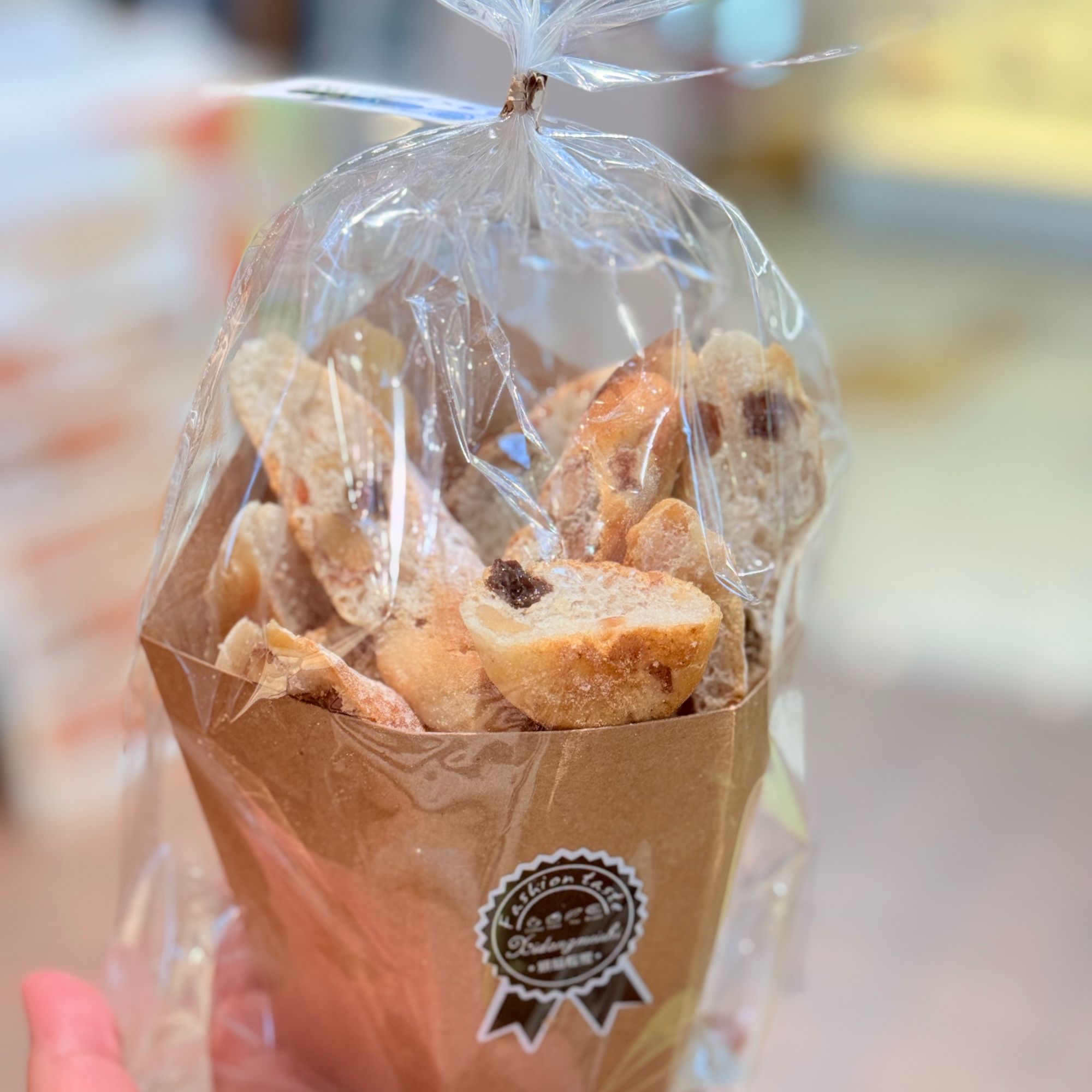 坚果能量棒面包